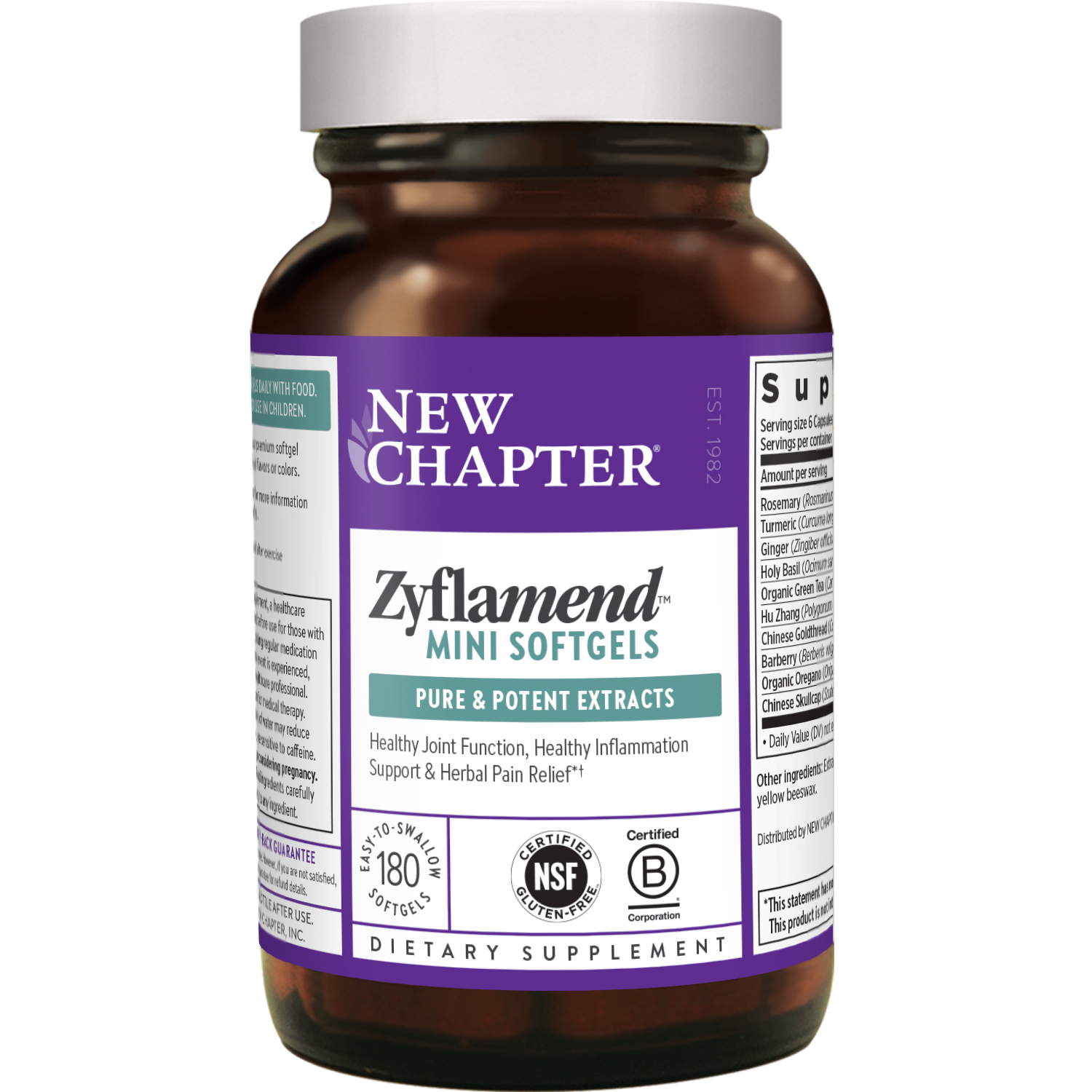 Zyflamend Mini Softgels 180 Count Zyflamend Mini Softgels 180 Count